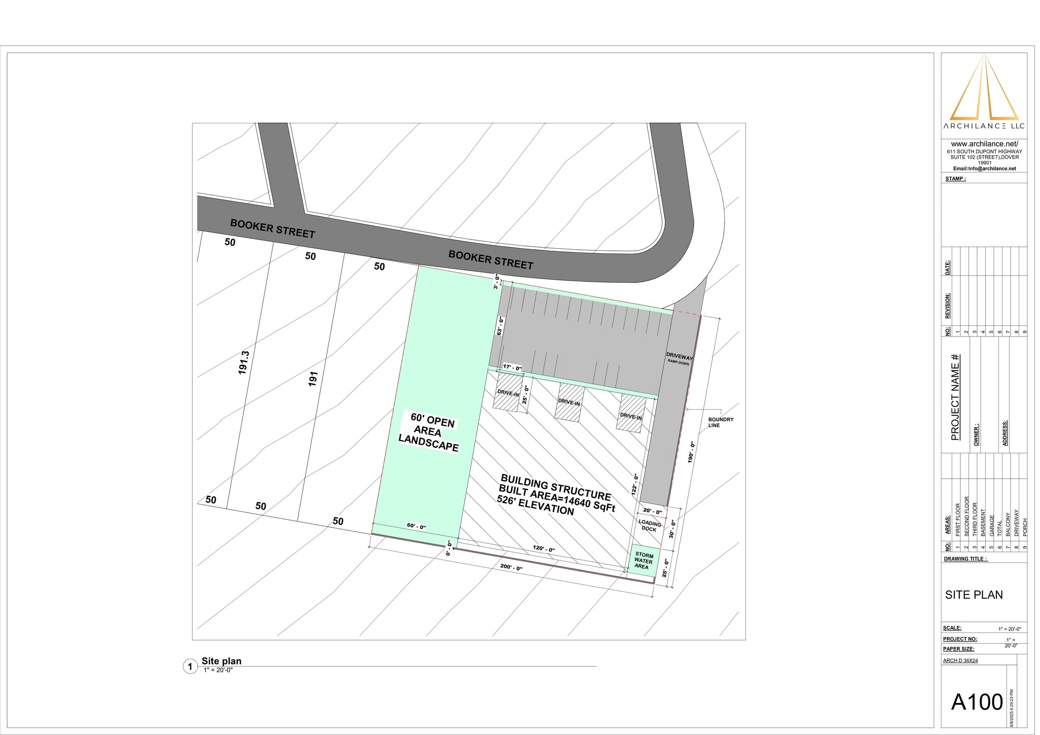 2305 Booker St, Nashville, TN for sale Site Plan- Image 1 of 2