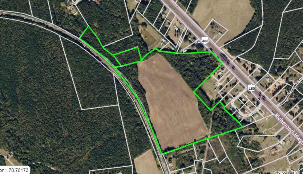 Rt 460 Hwy, Evergreen, VA à vendre - Aérien - Image 1 de 3