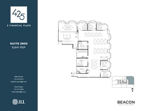 425 S Financial Pl, Chicago, IL for lease Floor Plan- Image 1 of 4