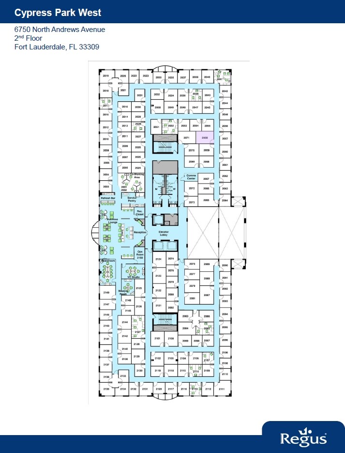 6750 N Andrews Ave, Fort Lauderdale, FL for lease Floor Plan- Image 1 of 1