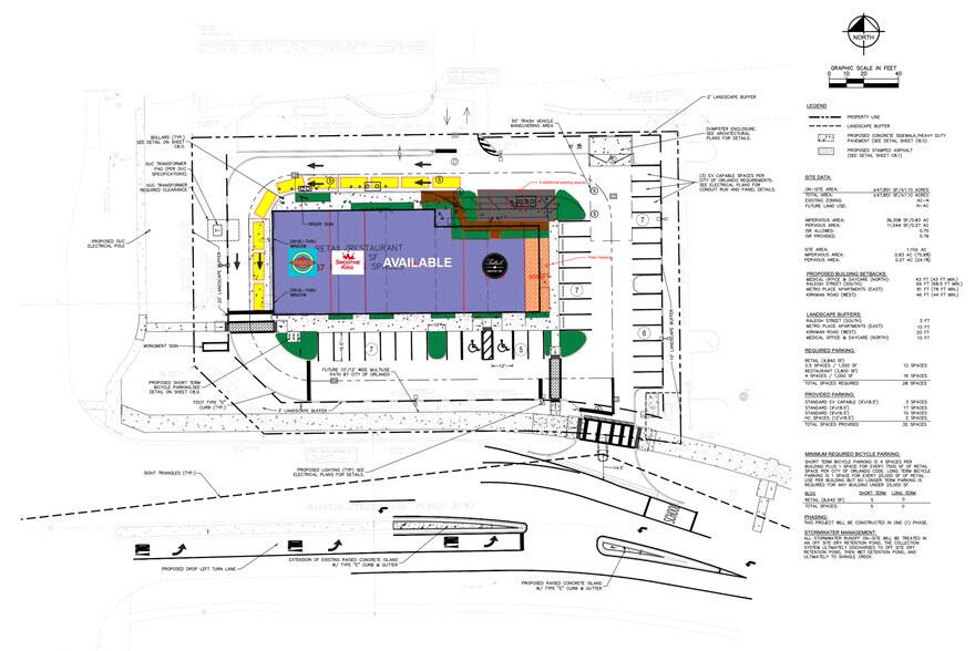 5641 Raleigh St, Orlando, FL à louer - Plan de site - Image 2 de 4