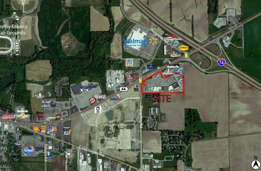 2505-2549 E State Road 44, Shelbyville, IN for lease Building Photo- Image 1 of 2