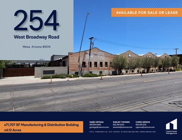 254 W Broadway Rd, Mesa, AZ à louer - Photo du bâtiment - Image 1 de 22