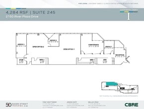 2150 River Plaza Dr, Sacramento, CA à louer Plan d’étage- Image 1 de 1