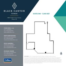 10851 N Black Canyon Hwy, Phoenix, AZ à louer Plan d  tage- Image 1 de 1