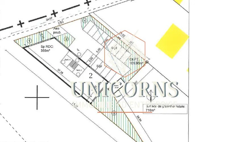 Retail in Toulouse for lease - Site Plan - Image 1 of 4
