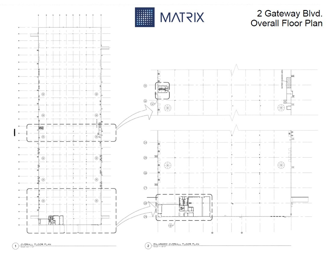 2 Gateway Blvd, Pedricktown, NJ à louer Plan d’étage- Image 1 de 2