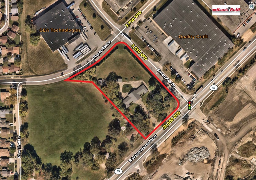 800 N Independence Blvd, Romeoville, IL à vendre - Photo principale - Image 1 de 3