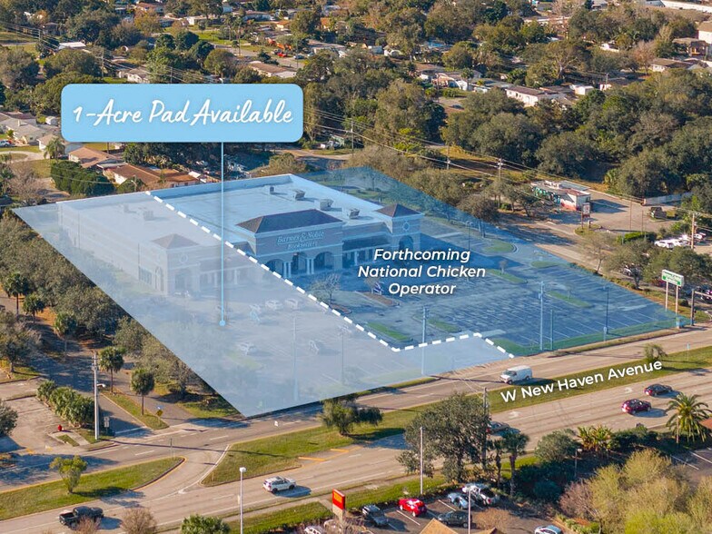 1955 W New Haven Ave, West Melbourne, FL à louer - Photo du bâtiment - Image 2 de 4