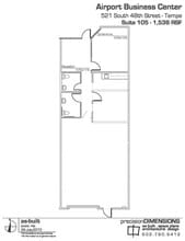 637 S 48th St, Tempe, AZ for lease Floor Plan- Image 1 of 1