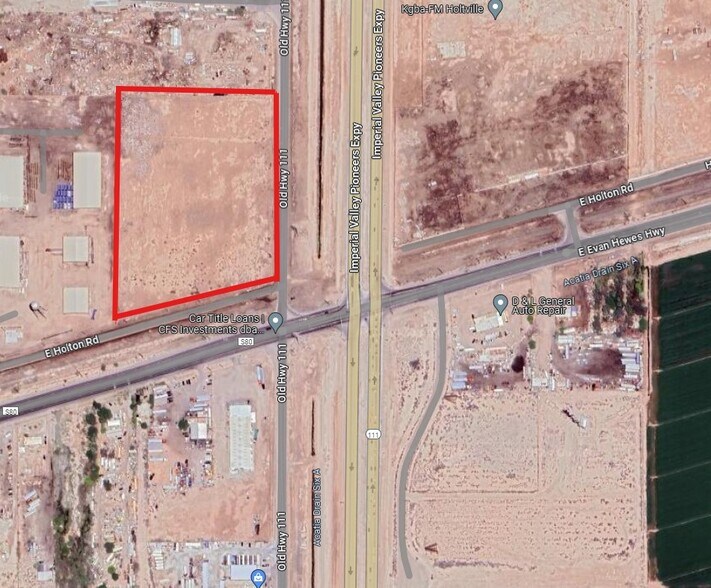 NWC Old Highway 111 & Holton Rd, El Centro, CA à vendre - Photo du bâtiment - Image 1 de 4