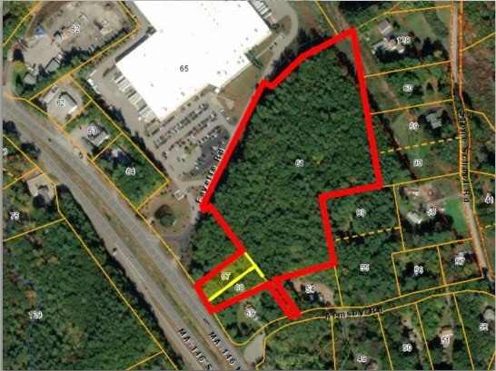 229 Worcester Providence Tpke, Sutton, MA à vendre Aérien- Image 1 de 2