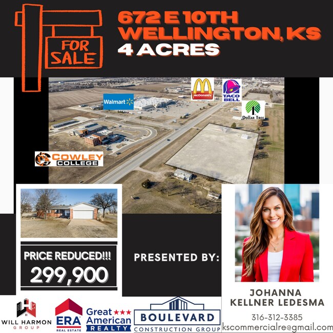 More details for 672 E 10th Ave, Wellington, KS - Land for Sale