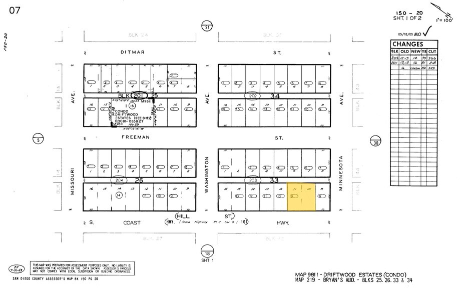 528 S Coast Hwy 101, Oceanside, CA à louer - Plan cadastral - Image 3 de 4
