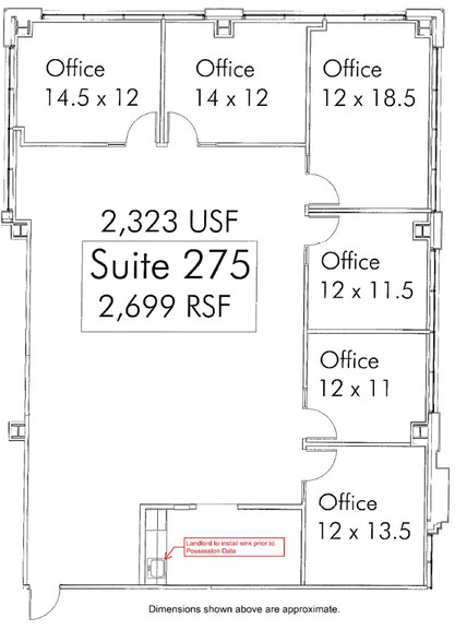 555 Corporate Dr, Ladera Ranch, CA à louer - Plan d’étage - Image 2 de 7