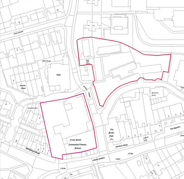 Front St, Whickham à vendre - Plan de site - Image 1 de 3