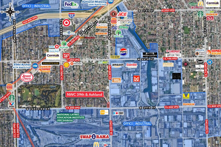 39th & Ashland Ave, Chicago, IL for lease - Building Photo - Image 1 of 4