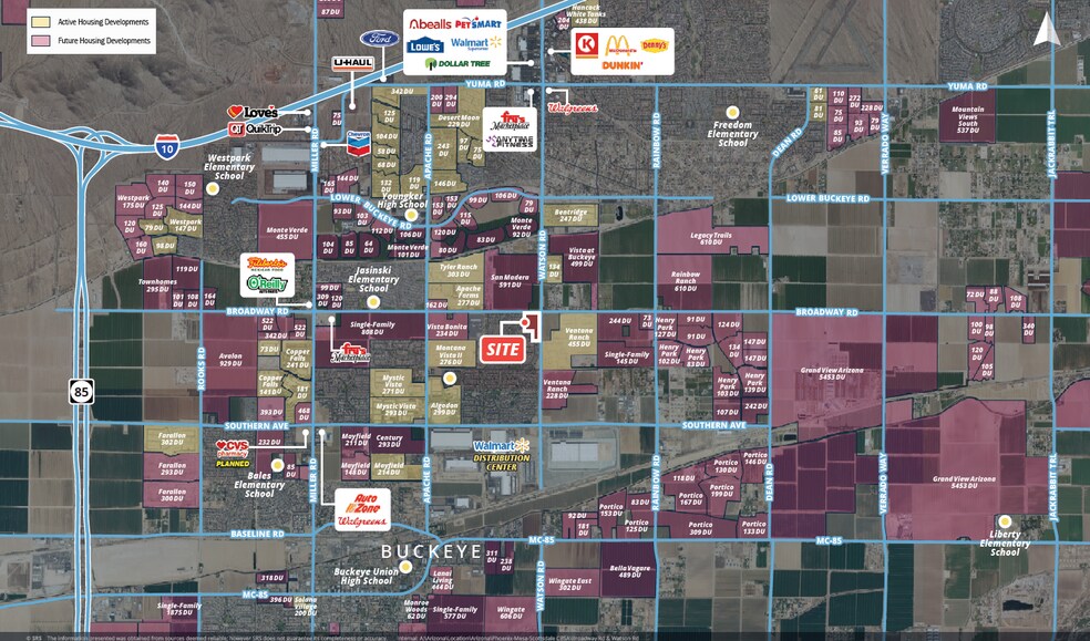 SWC Broadway & Watson, Buckeye, AZ à vendre - Photo du bâtiment - Image 1 de 2