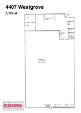 4401-4419 Westgrove Dr, Addison, TX for lease Floor Plan- Image 1 of 2