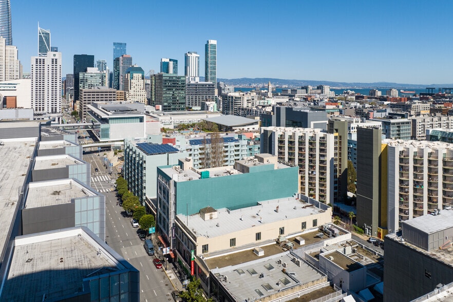 835-837 Howard St, San Francisco, CA for lease - Aerial - Image 2 of 8