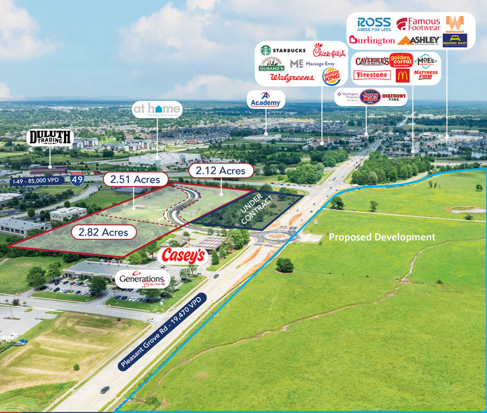 2821 W Pleasant Grove Rd, Rogers, AR for sale - Building Photo - Image 3 of 7