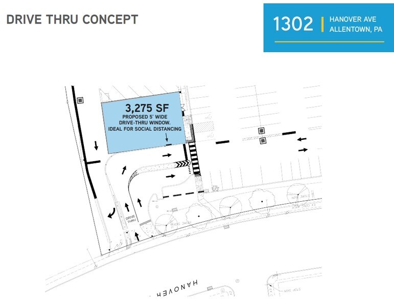 1302 Hanover Ave, Allentown, PA à vendre - Plan cadastral - Image 2 de 2