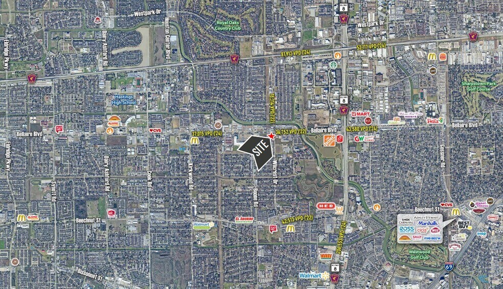 10901 Bellaire Blvd, Houston, TX à vendre - Photo du bâtiment - Image 2 de 5