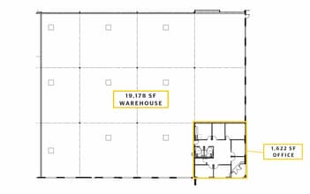 5150 Greens Rd, Houston, TX à louer Plan d’étage- Image 2 de 4