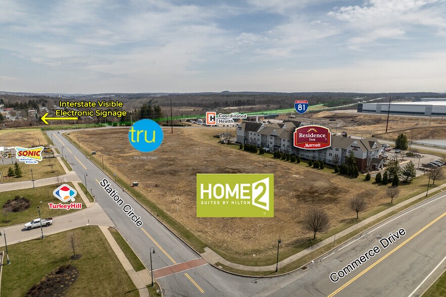 Barletta Rd & Commerce Dr, Hazleton, PA à vendre - Photo du bâtiment - Image 3 de 13