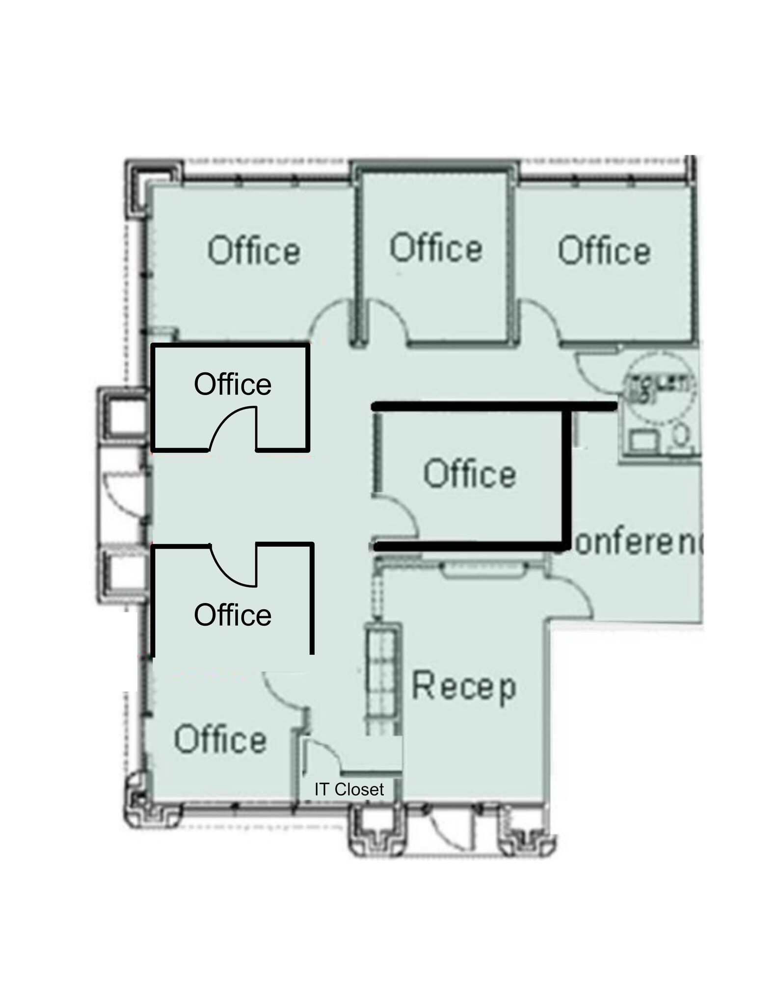 410-430 N Carroll Ave, Southlake, TX for lease Floor Plan- Image 1 of 1