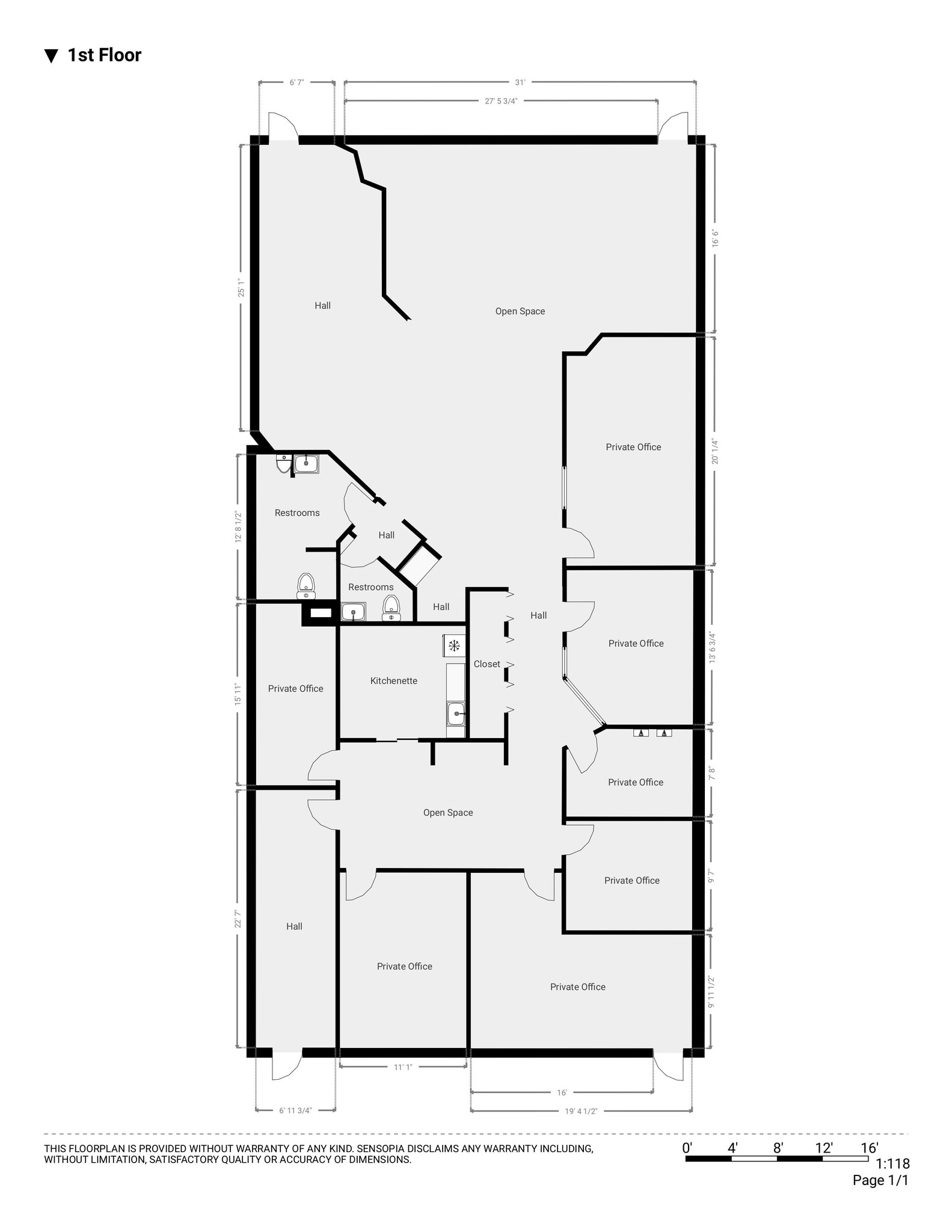 2700 W Cypress Creek Rd, Fort Lauderdale, FL à louer Plan d’étage- Image 1 de 1