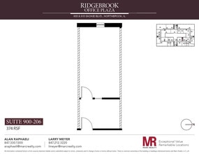 900 Skokie Blvd, Northbrook, IL à louer Plan d’étage- Image 1 de 1