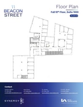 11 Beacon St, Boston, MA à louer Plan d’étage- Image 1 de 21