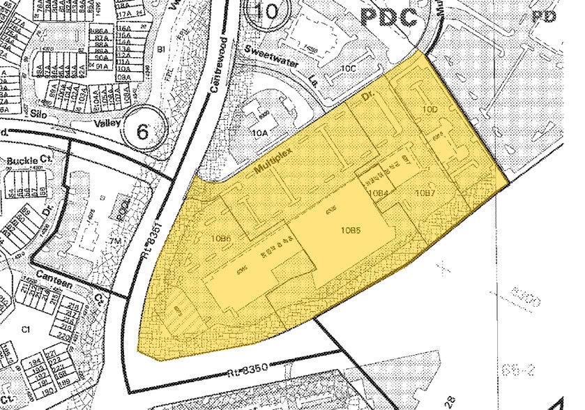 6315-6365 Multiplex Dr, Centreville, VA for lease - Plat Map - Image 2 of 6