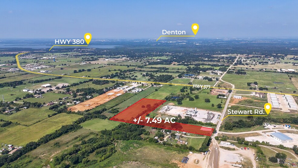 TBD Stewart Rd, Aubrey, TX à vendre - Photo du bâtiment - Image 2 de 3