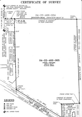 61660 Van Dyke Rd, Washington, MI à vendre - Photo du bâtiment - Image 2 de 2