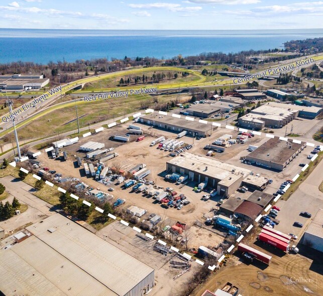 Kenora Avenue Industrial portfolio of 3 properties for sale on LoopNet.ca - Aerial - Image 3 of 5