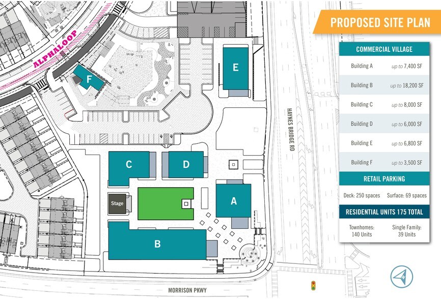 Haynes Bridge Rd, Alpharetta, GA à louer - Plan de site - Image 2 de 2