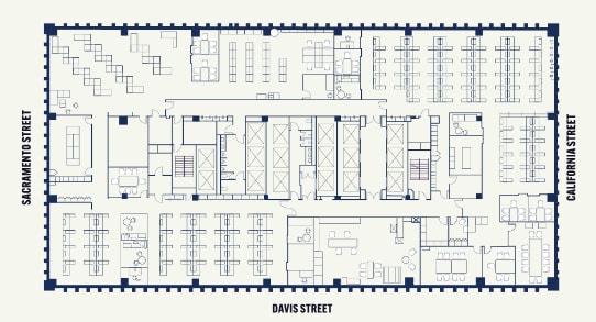 50 California St, San Francisco, CA for lease Floor Plan- Image 1 of 1