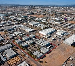 3660 E Wier Ave, Phoenix, AZ - Aérien Vue de la carte