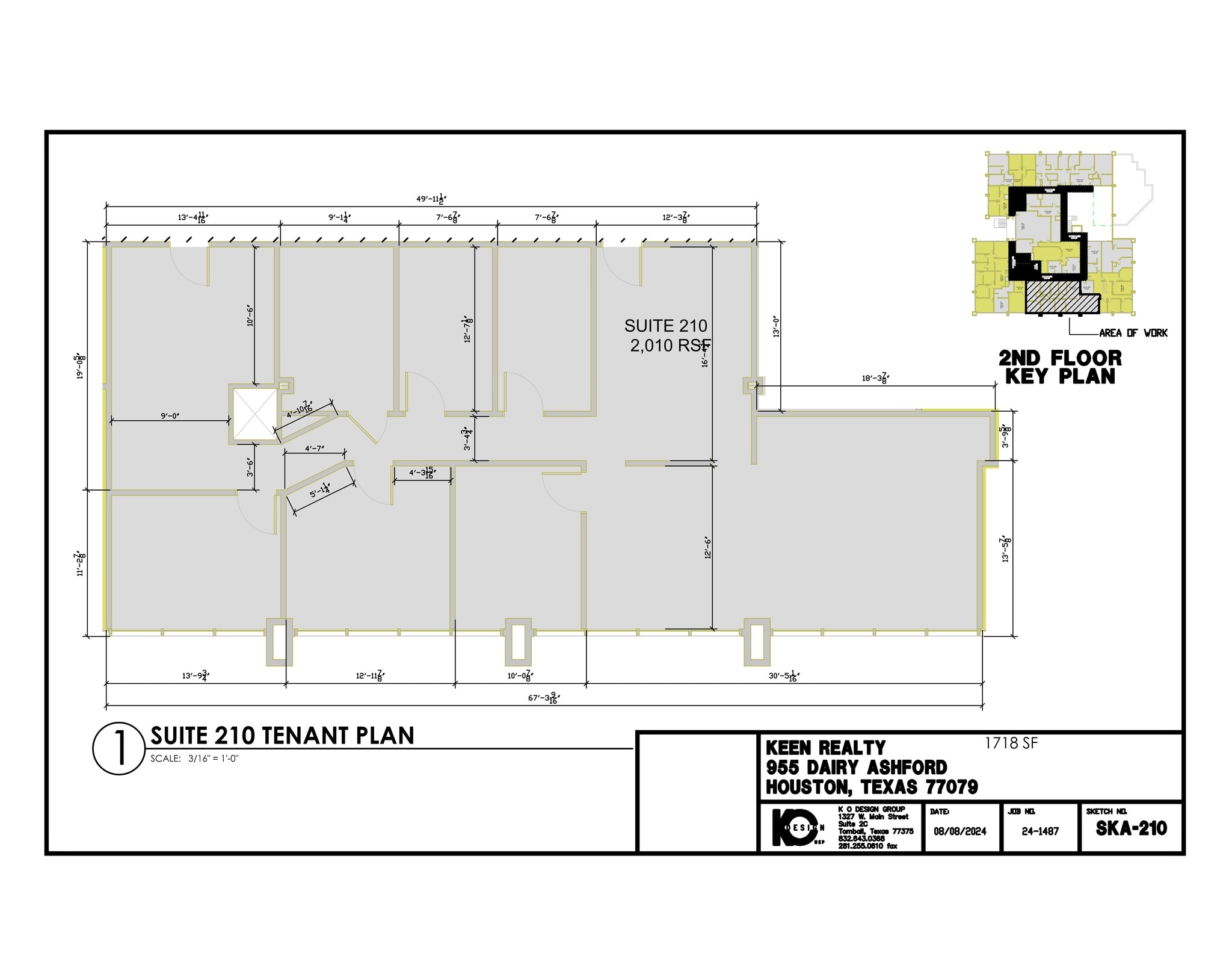 955 Dairy Ashford Rd, Houston, TX for lease Site Plan- Image 1 of 1