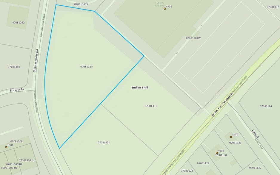 Stinson Hartis Rd, Indian Trail, NC à vendre - Plan cadastral - Image 2 de 16
