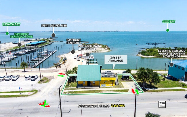 More details for 206 S Commerce St, Port Lavaca, TX - Retail for Sale