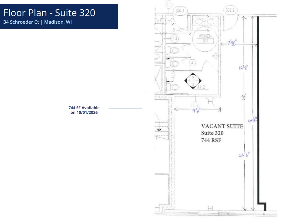 34 Schroeder Ct, Madison, WI for lease Floor Plan- Image 1 of 1