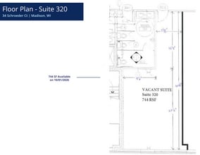 34 Schroeder Ct, Madison, WI for lease Floor Plan- Image 1 of 1