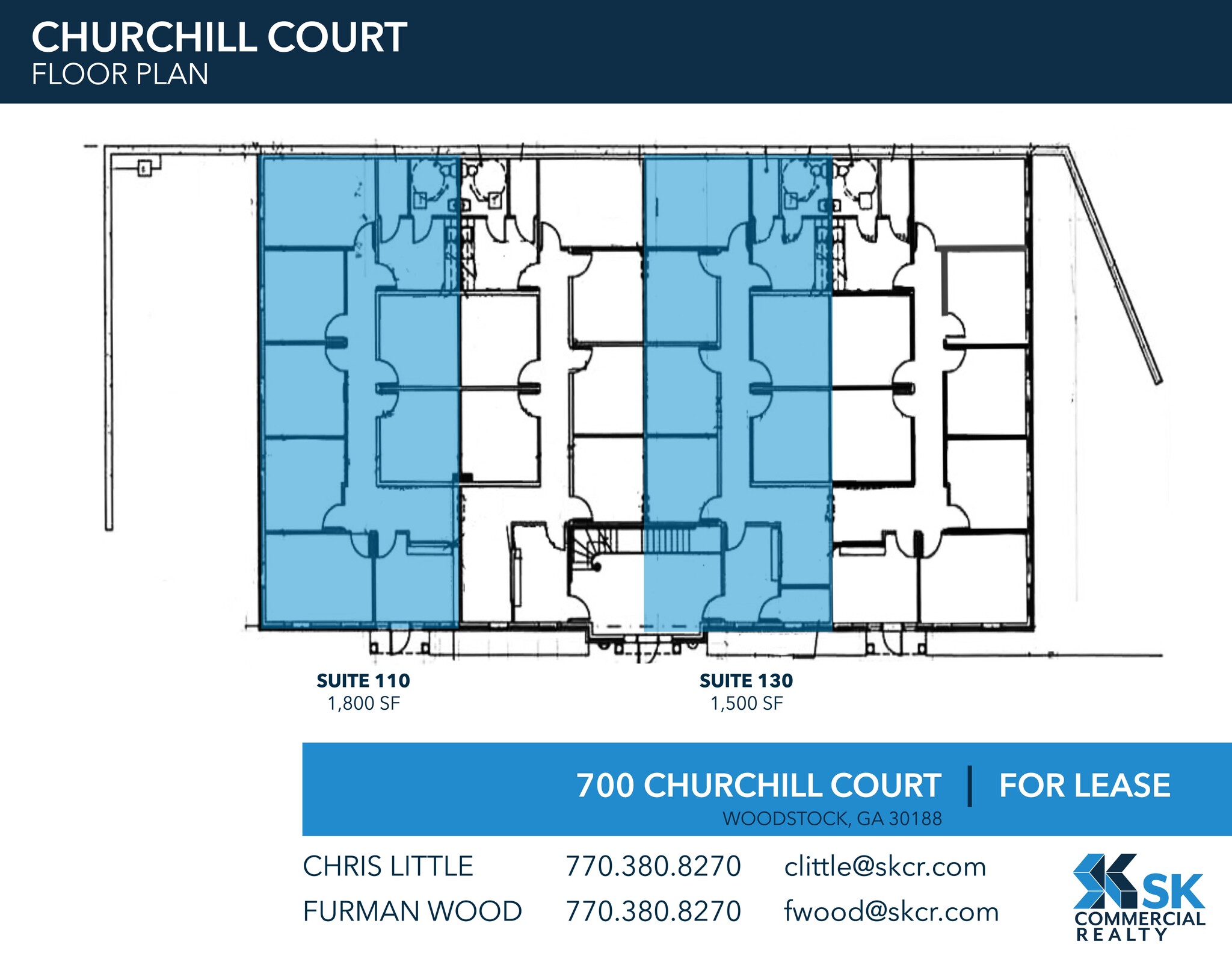 700 Churchill Ct, Woodstock, GA for lease Floor Plan- Image 1 of 1