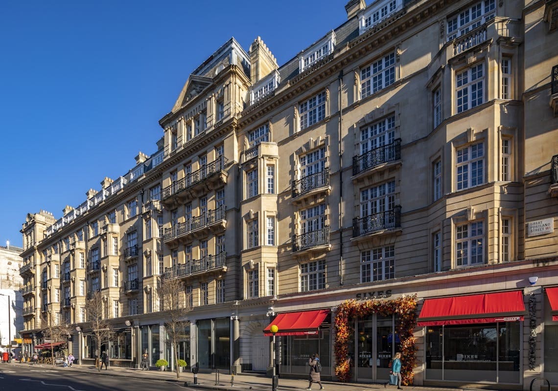 180 Great Portland St, Londres à louer Photo du bâtiment- Image 1 de 4