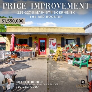 More details for 225 & 227 S Main St, Boerne, TX - Retail for Sale