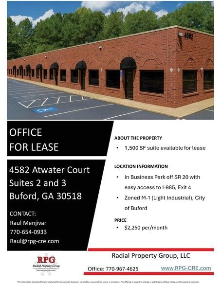 4582 Atwater Ct, Buford, GA for lease - Building Photo - Image 3 of 10