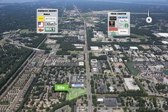 501 Kingsway Dr, Newport News, VA - Aerial map view - Image1
